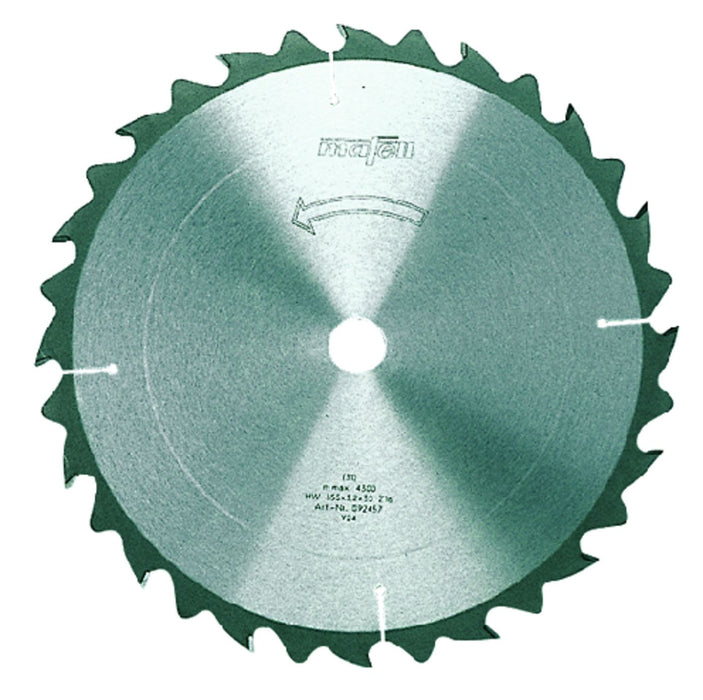Savblad-HM 355 x 2,2/3,2 x 30 mm, Z 16, WZ, til universel brug og langsgående snit