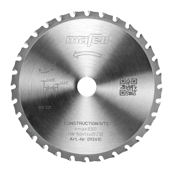 Savblad KSB-CS160 Construction Site (MS 55-18)