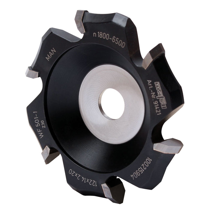Aluminiumsfræser MF-AF 90 til 90° V-noter op til 8 mm fræsedybde (inkl. 2 positionsvisere og 1 spåneafviser) (MF 26 CC)
