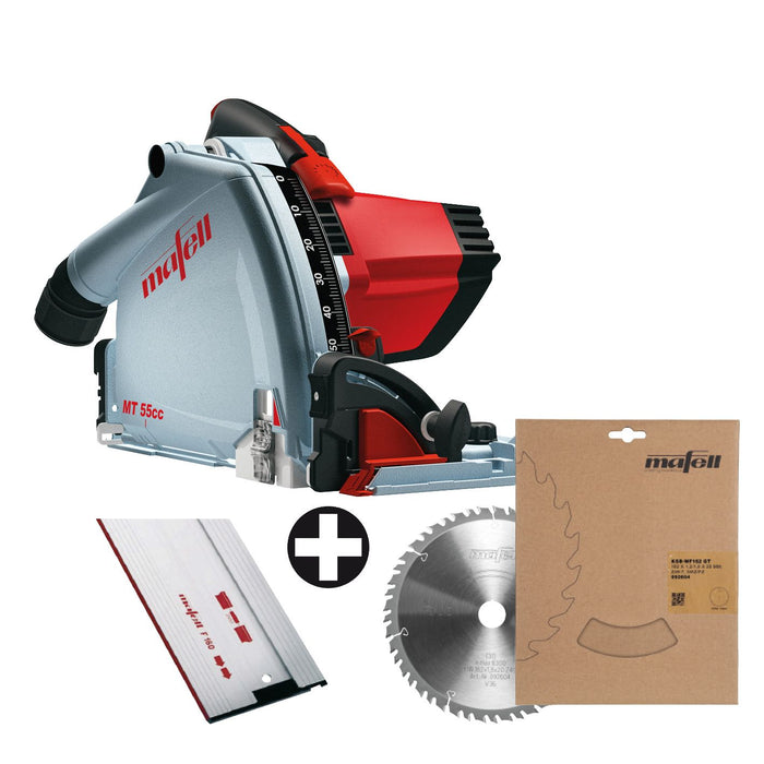 MT 55 cc Fan-Set + Føringsskinne F 160