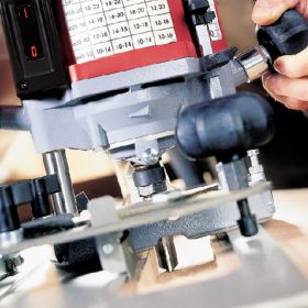 Overfræser LO 65 Ec MidiMAX i T-MAX kasse