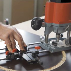 Overfræser LO 65 Ec MidiMAX i T-MAX kasse