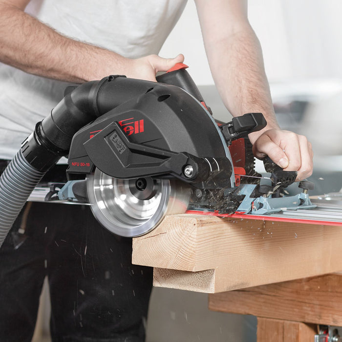 NYHED Akku-notfræser NFU 50-18 PURE + transportkuffert Trolley