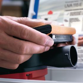 Rystepudser UVA 115 E i T-MAX-kasse